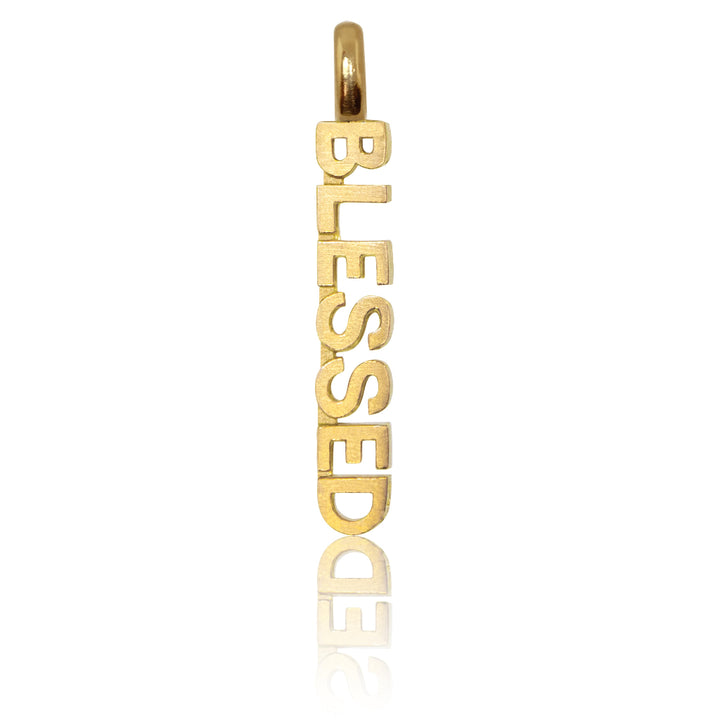 Alex Woo Lexeme Blessed Charm Necklace