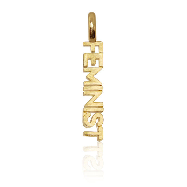 Alex Woo Lexeme Feminist Charm Necklace