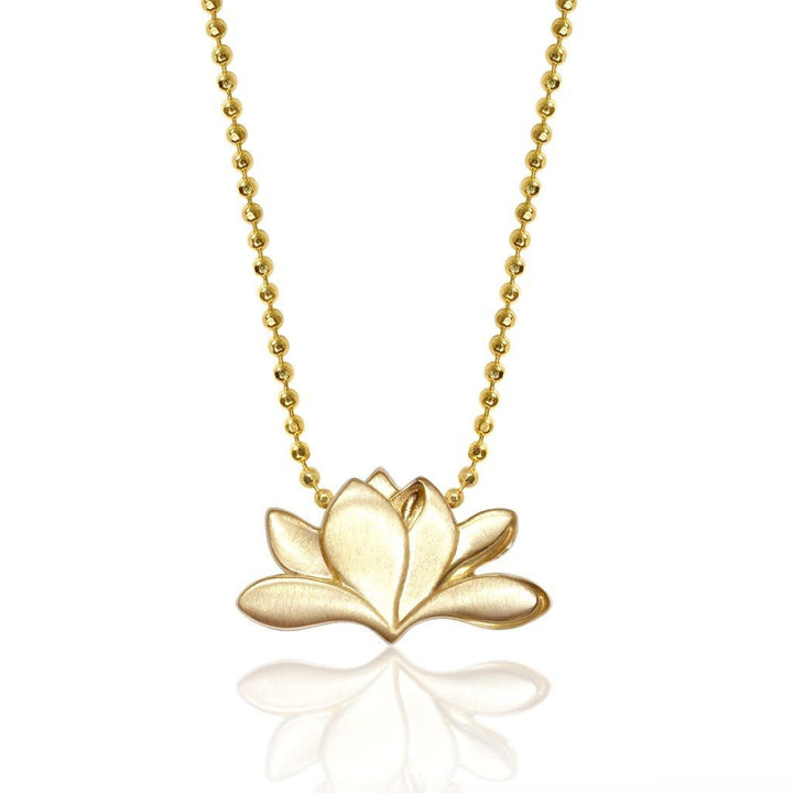 Alex Woo Seasons Magnolia Charm Necklace