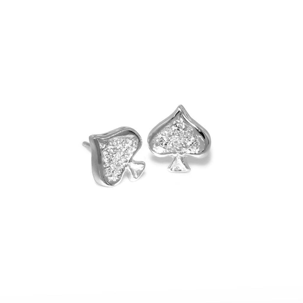 Alex Woo Vegas Spade Earrings Alex Woo Jewelry