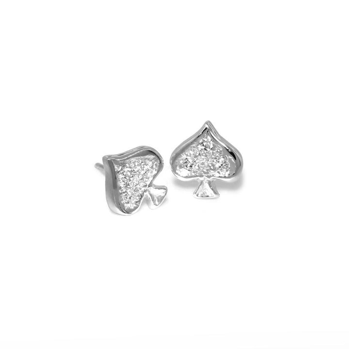 Alex Woo Vegas Spade Earrings