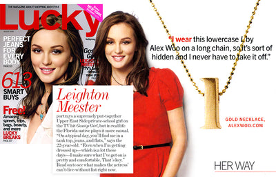 As Seen In – Tagged Leighton Meester– Alex Woo Jewelry