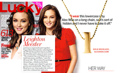 Lucky Likes it Leighton Meester's Way