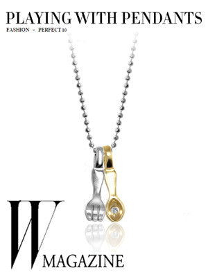W Magazine - Playing with Pendants