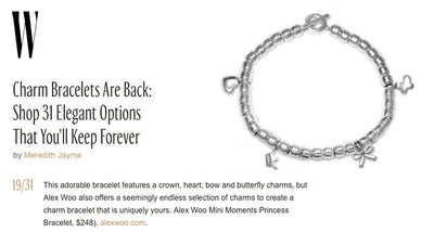 W - Charm Bracelets Are Back