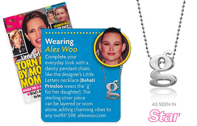 Star Magazine - Wearing Alex Woo