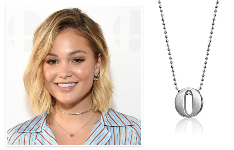 Olivia Holt wearing Alex Woo Little O at the Nintendos 2018 Super Smash Bros Invitational in Los Angeles