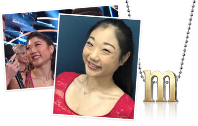 Dancing with the Stars - Mirai Nagasu wearing Little Letter M