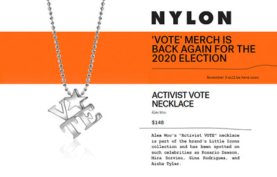 NYLON - "VOTE" Merch for the 2020 Election