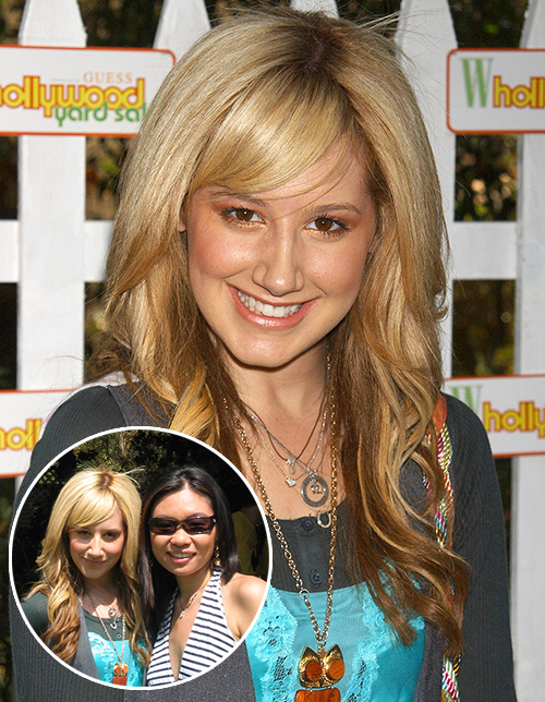 Ashley Tisdale at W Magazine’s Hollywood Yard Sale event