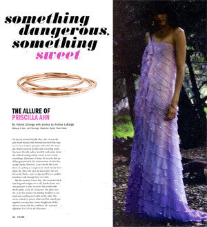 Filter Magazine Allures Priscilla Ahn