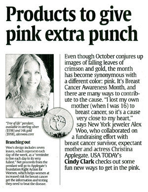 USA Today - Products to give pink extra punch