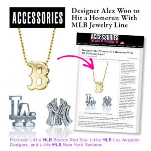 Accessories Magazine - Designer Alex Woo to Hit a Homerun with MLB Jewelry Line