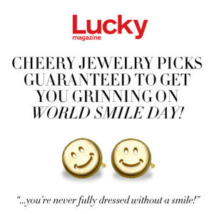 Lucky Magazine - Cheery Jewelry to Get You Grinning!