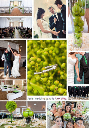 Glamour Weddings - Real Wedding Album : Jen & Brad