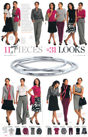 Good Housekeeping - 11 Easy Pieces = 31 Looks