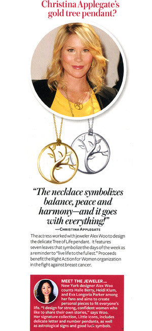 InStyle – Where Can I Find Christina Applegate’s Gold Tree Pendant?