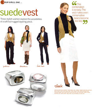 Lucky - Four Girls...One Suede Vest