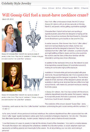 National Jeweler - Celebrity Style Jewelry