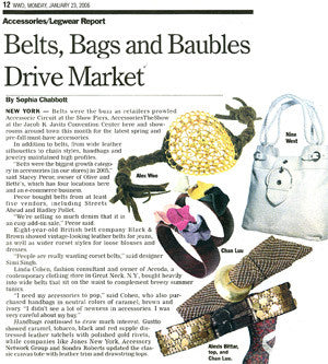 WWD - Accessories/Legwear Report