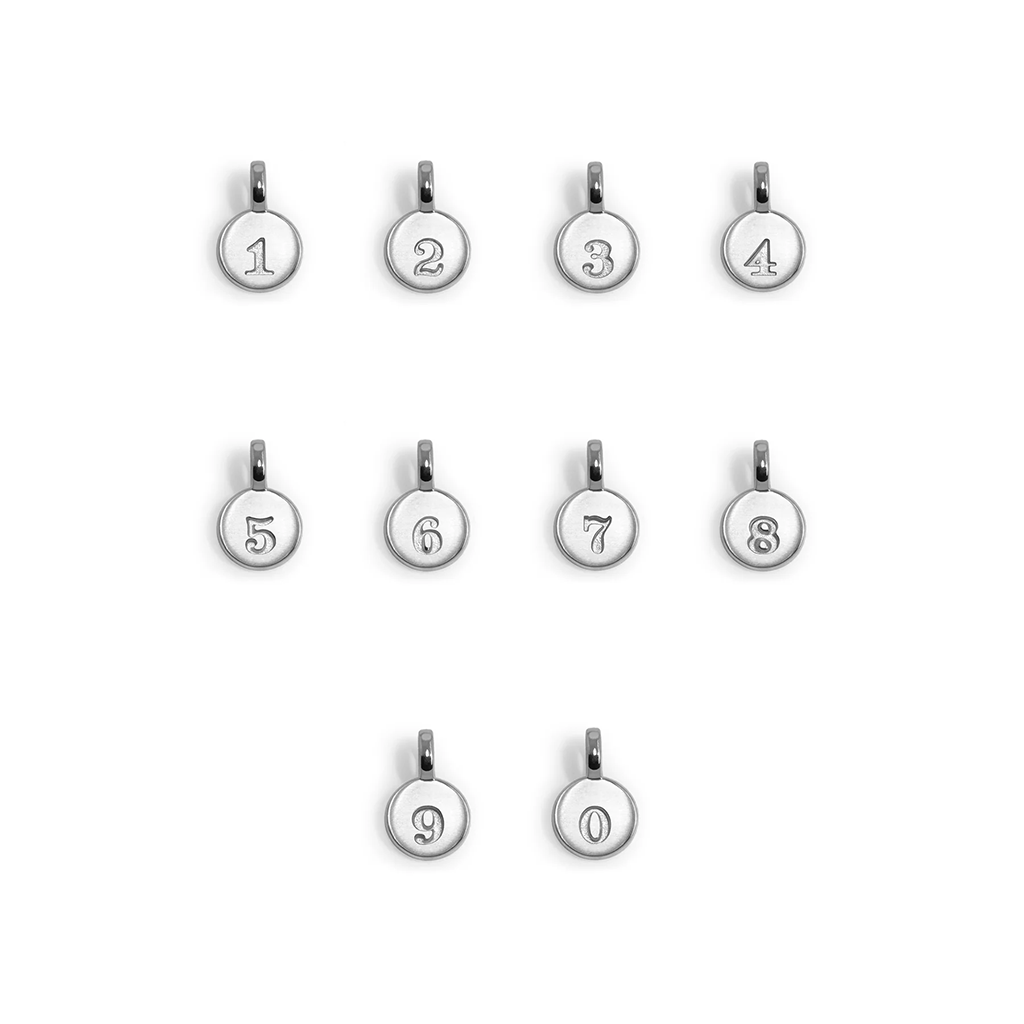 Alex Woo Mini Additions™ Numbers (0-9) Charm Necklace