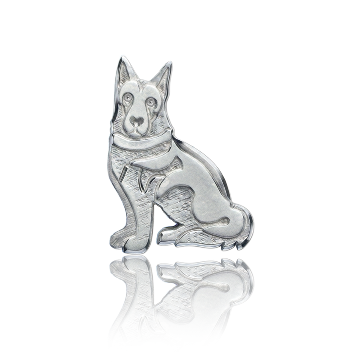 Alex Woo Pet German Shepherd Charm Necklace