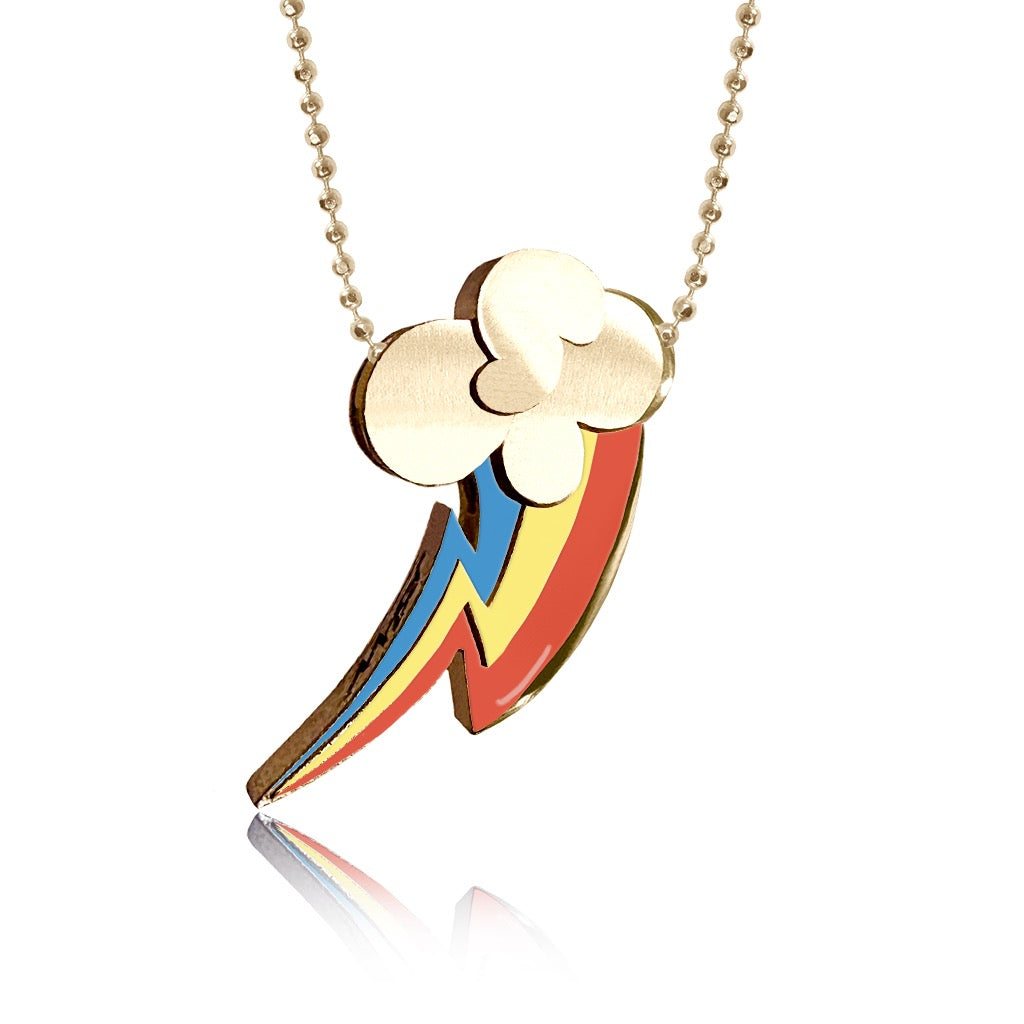 Alex Woo x My Little Pony Rainbow Dash Charm Necklace