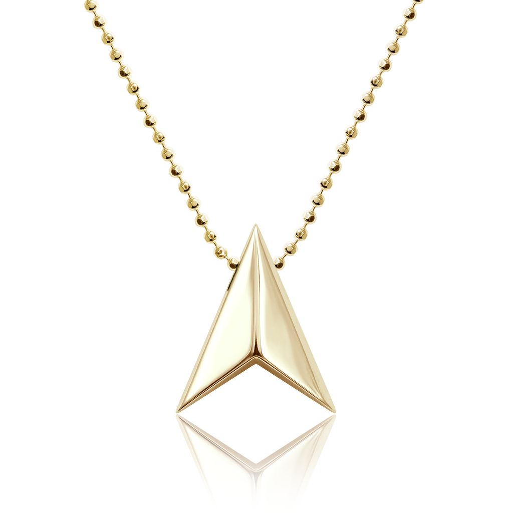 Alex Woo Compass Charm Necklace