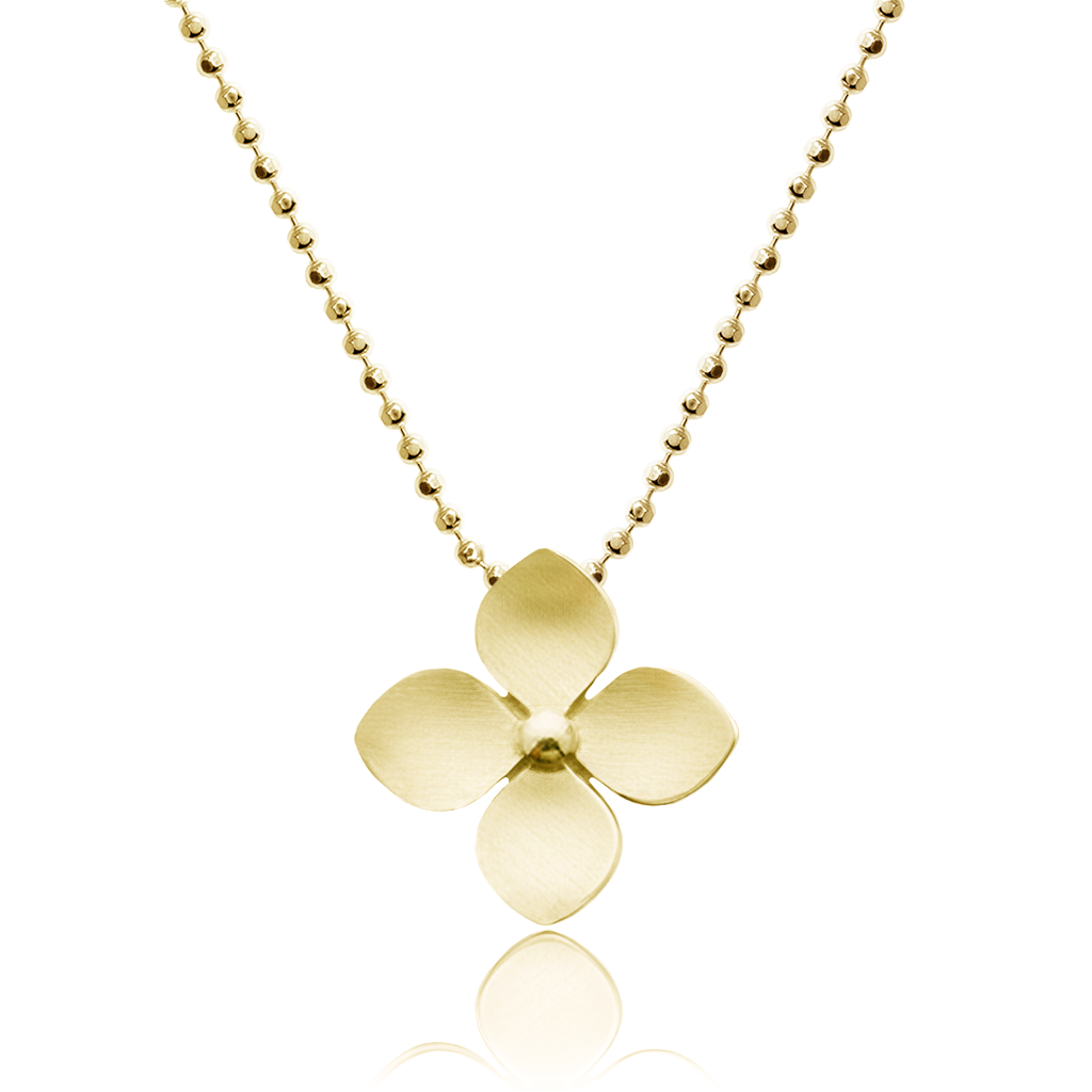 Alex Woo Hydrangea Charm Necklace