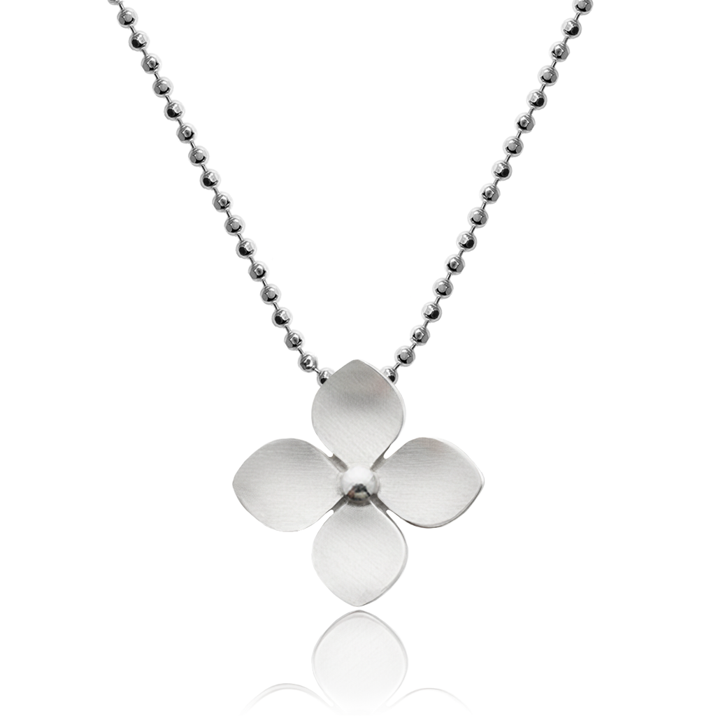 Alex Woo Hydrangea Charm Necklace