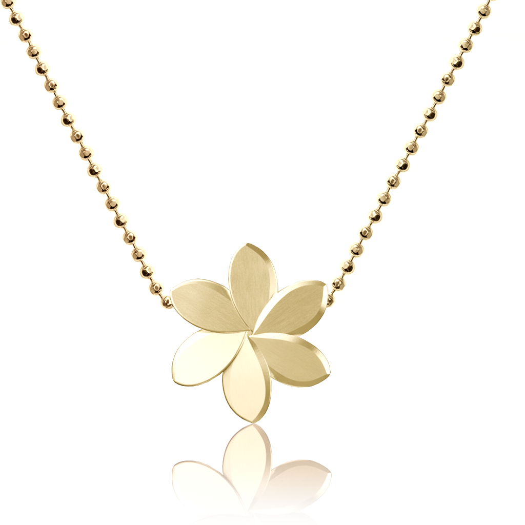 Alex Woo Island Bloom Charm Necklace