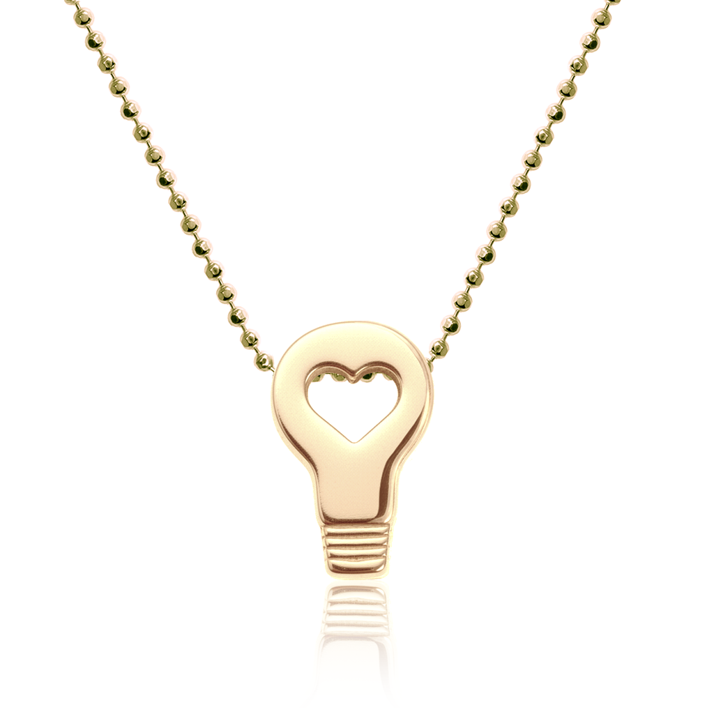 Alex Woo BrightHeart Charm Necklace