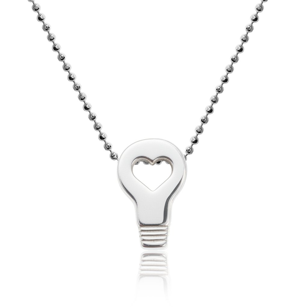 Alex Woo BrightHeart Charm Necklace