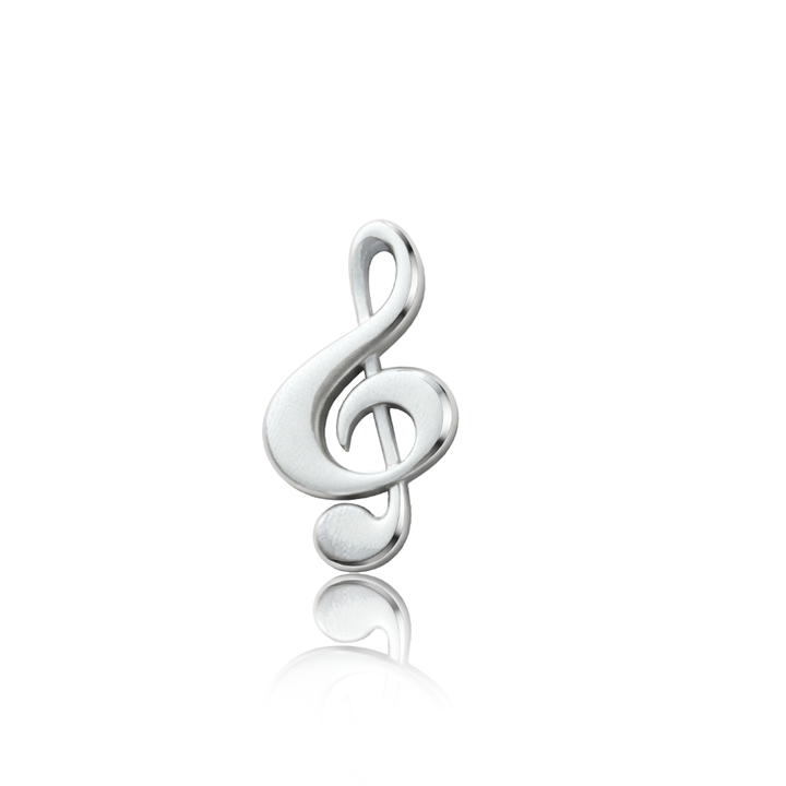 Alex Woo Treble Clef Music Charm Necklace