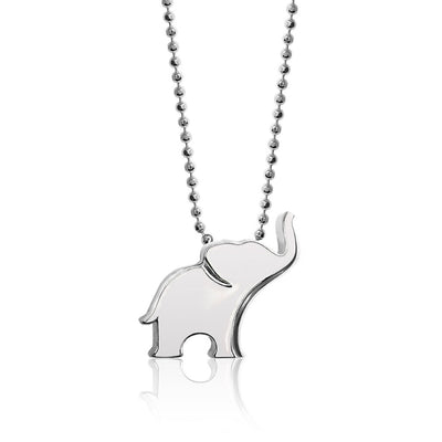 Alex Woo Luck Elephant Charm Necklace