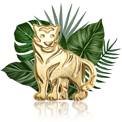 Alex Woo Zodiac Tiger Charm Necklace