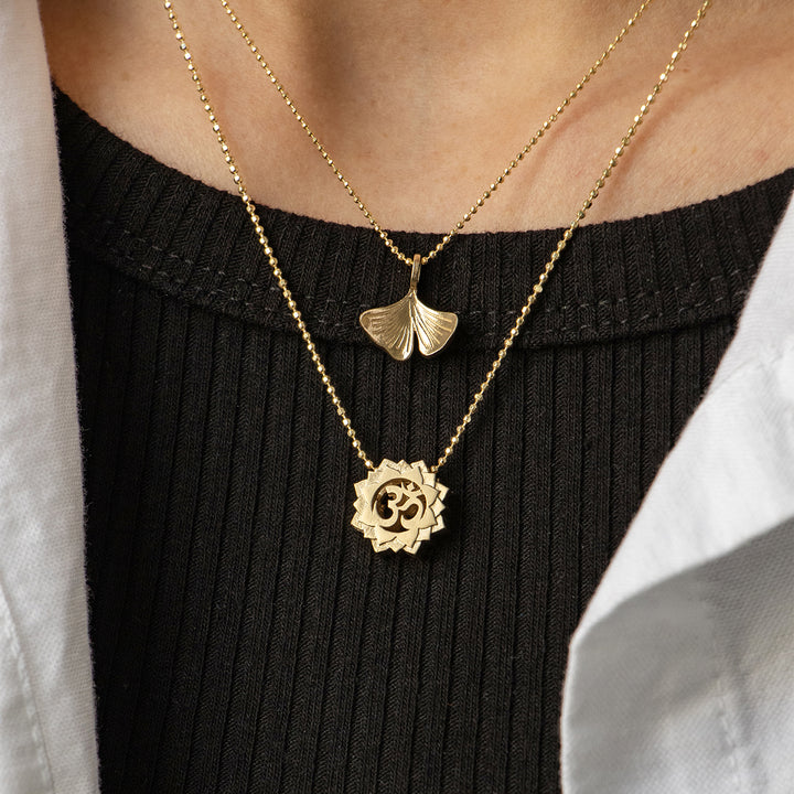 Alex Woo Crown Chakra Charm Necklace