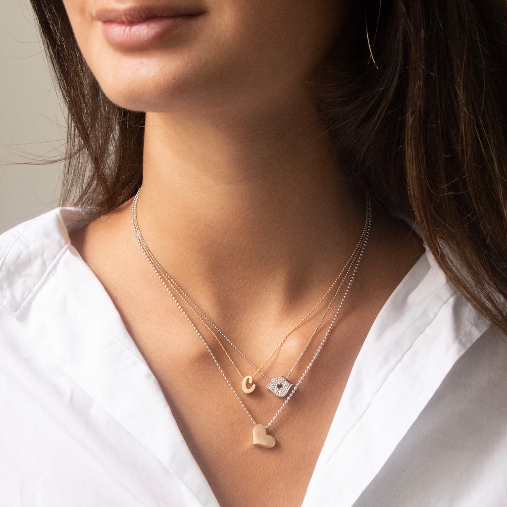 Alex Woo Princess Kiss Charm Necklace – Alex Woo Jewelry