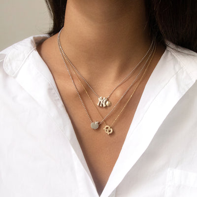 Alex Woo Cities Pretzel Charm Necklace