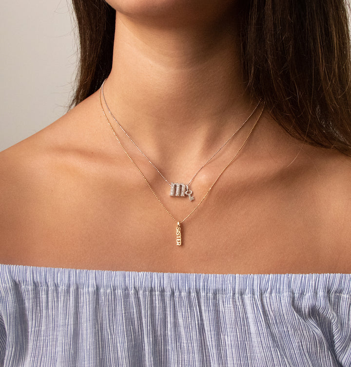 Lexeme Sister Charm Necklace