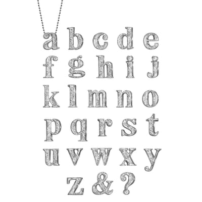 Enamel Little Letters (A-Z)