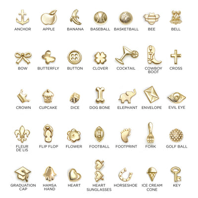 Custom Gold Mini Addition Shape Rings
