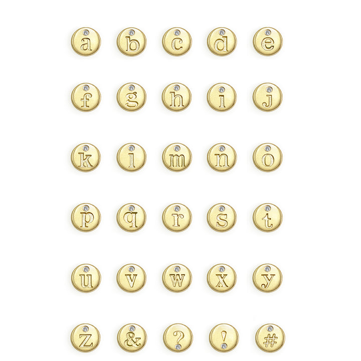 Mini Letter Earrings Selection
