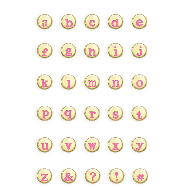 Mini Letter Earrings Selection