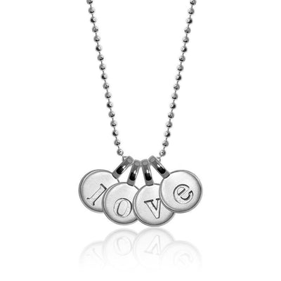 Alex Woo Mini Additions™ Letter Message Necklace