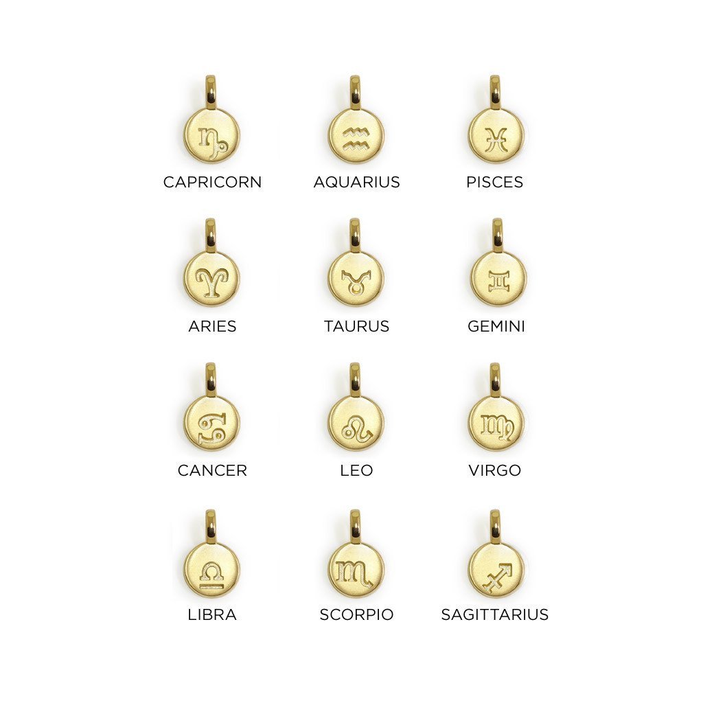 Custom Mini Addition Signs (Zodiac) Rings
