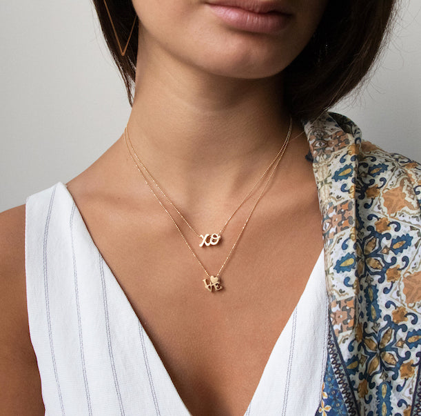 Alex Woo Cities LOVE Charm Necklace