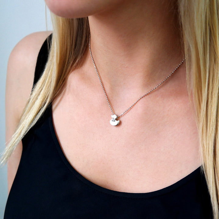 Alex Woo Baby Girl Ducky Charm Necklace