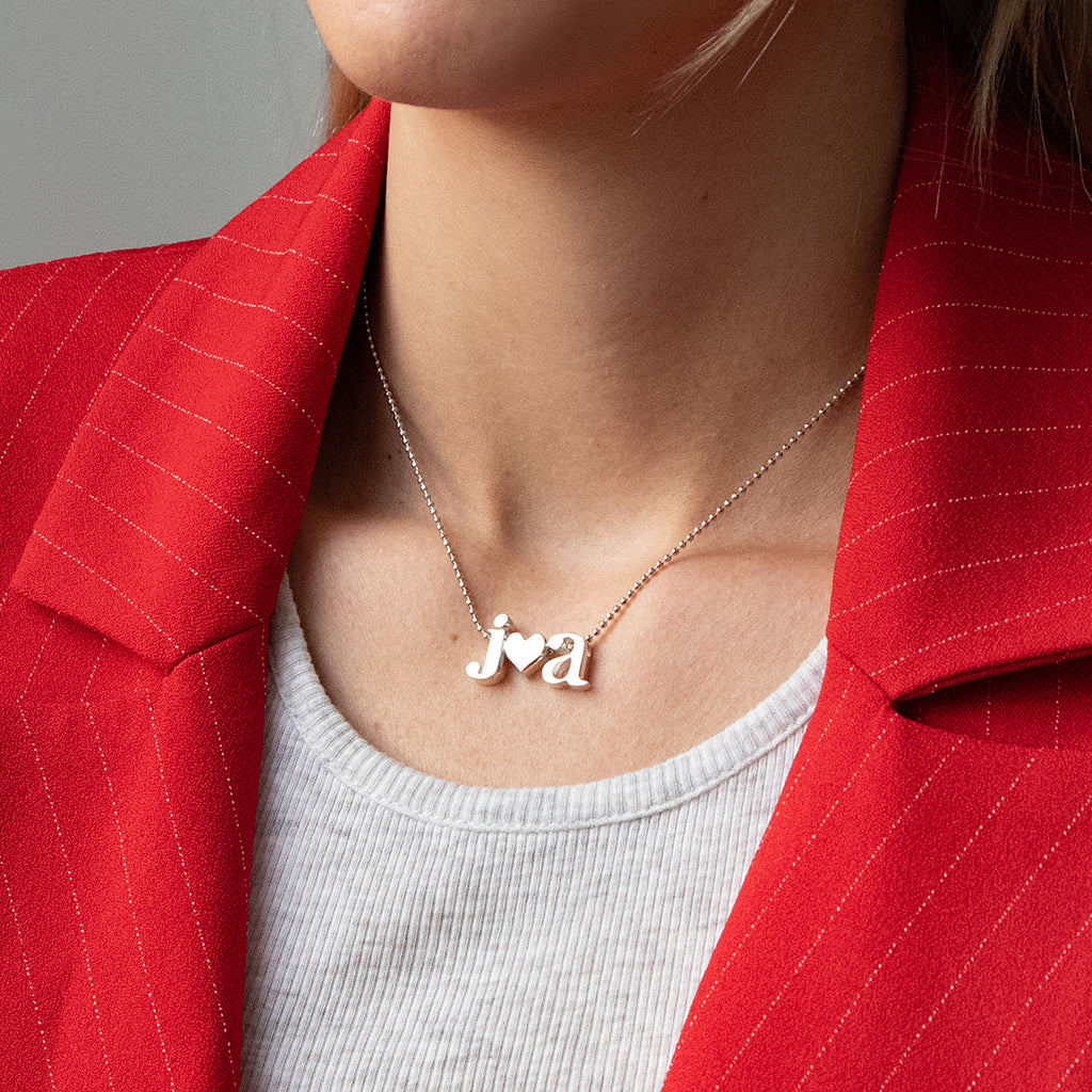 Alex Woo Triple Little Icons™ Necklace in Custom Heart Triple