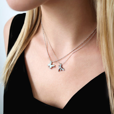 Alex Woo Princess Dragonfly Charm Necklace